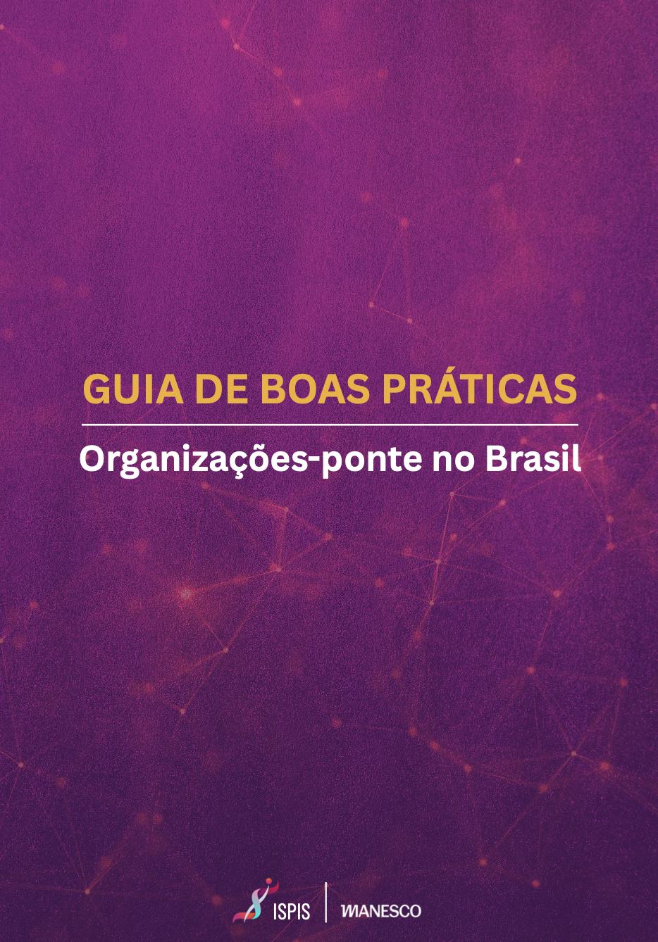 Capa do Guia de Boas Práticas: Organizações-ponte no Brasil